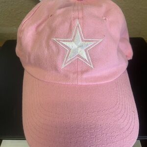 Pink baseball hat